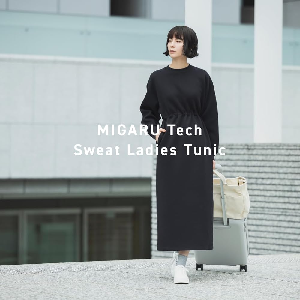 Amazon.co.jp: [TENTIAL] MIGARU Tech Sweat Ladies Tunic